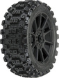 Pro-Line rueda 3.3", neumático Badlands MX M2 Buggy, disco Mach 10 H17 negro (2)
