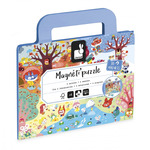 Janod Magnetipuzzle Anotimpurile 36 buc în formă de valiză