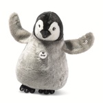 STEIFF Originals Flaps penguin, light grey 60cm plyšová hračka