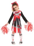 ZOMBIE CHEERLEADER dětský kostým velikost (134-140cm)