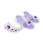 Set prințesă cu pantofiori mov