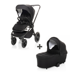 MOVE Cross 2 Kinderwagen + XL Hauptwanne kostenlos, All Black