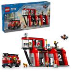 LEGO® City 60414 Estación de bomberos con camión de bomberos