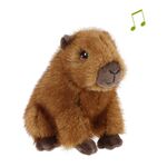 Keel Toys SE4920 Keeleco Capibara – peluche ecologico con suono 15 cm