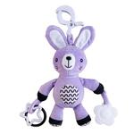 Zajačik/Zajac babyted hrkálka plyš 30cm záves na postieľku/kočík