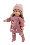 Llorens 53560 ELENA - muñeca realista con cuerpo de tela suave