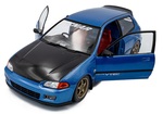 1:18 HONDA CIVIC (EG6) SOLIDO WORKS COBALT BLUE - SOLIDO