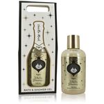 ACCENTRA Gel za tuširanje Winter Glamour Vanilija i mošus 180 ml – boca u obliku šampanjca