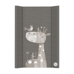 CEBA BABY Matelas à langer 2 côtés avec planche rigide (50x70) Basic Friendly Giraffe