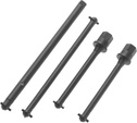 Zentralwelle mit axialem Antrieb