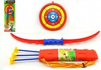 Arco 71 cm + 3 frecce nella custodia + bersaglio