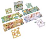 KukiKuk 80063 - Veľké Puzzle loto Ročné obdobia