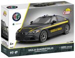 Cobi 24657 Alfa Romeo Giulia Quadrifoglio Guarda di Finanza, 1:35, 97 k