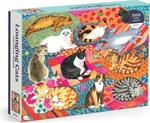 Galison Puzzle Lijenčarenje mačke 1000 komada