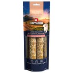 Ontario Protein csemege bacon ízű, nagy rágótekercs 2db 25,4cm