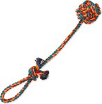 Hračka Dog Fantasy preťahovadlo hádzacie farebné 45cm