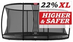 BERG Grand Elite InGround 520 Grey + ochranná sieť Deluxe DLX XL