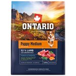 Krmivo Ontario Puppy Medium Lamb &amp; Brown Rice 2,25kg