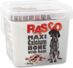 Pochúťka Rasco kosť kalciová so šunkou 6cm 500g