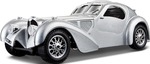 Bburago 1:24 Bugatti Atlantic Silber