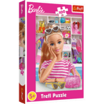 Trefl Puzzle 100 dielikov - Zoznámte sa s Barbie / Mattel, Barbie