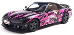 1:18 MAZDA RX7 FD3RS SOLIDO WORKS ITASHA CLUB PINK