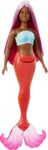 Mattel Barbie Rozprávková morská panna -oranžová