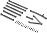 Axial tiahla geometrie pre šasi X-long: SCX24