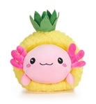 KAWAII FRUITS Axolotl u ananasu plišana igračka 25cm