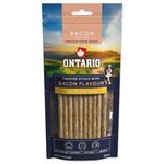 Ontario Protein csemege bacon ízű, rágós csavart pálcika 10db 12,7cm