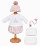 Guca 10072-149 abbigliamento per bambola bebè taglia 42–46 cm con accessori