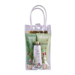 ACCENTRA Set da bagno Winter Spa in borsetta trasparente Frutta invernale 2x 200ml + 60ml