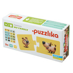 Puzzlika 13531 Az én családom - oktató puzzle 20 darabos