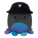 SQUISHMALLOWS Chobotnica s klobúkom - Yoko, 13 cm
