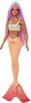 Mattel Barbie rozprávková morská panna - žltá