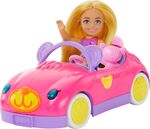 Mattel Barbie Chelsea a mackovia autíčko