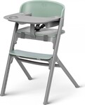 KINDERKRAFT SELECT Set jedálenská stolička Livy Olive Green + lehátko Calmee, Premium
