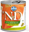 ND Dog Konz. Kürbis 285g Schwein, Apfel