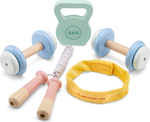 New Classic Toys Detský drevený fitnes set