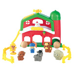 Playgo Granja con animalitos set 29,5x27 cm 7 figuras