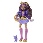 Mattel Monster High bambola mostruosa, Clawdeen Wolf, JHK30