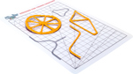 Šablona pro 3D pero 3Doodler Start+ 14,8x21 cm