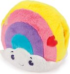 Cozy Noxxiez HW742 Arcobaleno - cuscino in peluche caldo 3 in 1