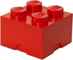 LEGO® úložný box 4 - červená 250 x 250 x 180 mm