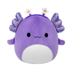 SQUISHMALLOWS Vijolični aksolotl s trakom - Monica