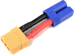 Konverzný kábel EC5 prístroj - XT-90 batéria 10AWG