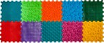 Ortek Masážna ortopedická podložka Puzzle "Mix" 10 prvkov