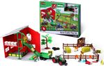 Bburago Farmland Pferdestall mit Traktor