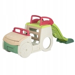 Smoby Auto pieskovisko so šmykľavkou Life 150 cm