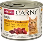 Konzerva Animonda Carny Adult hovädzie, kura a kačacie srdce 200g